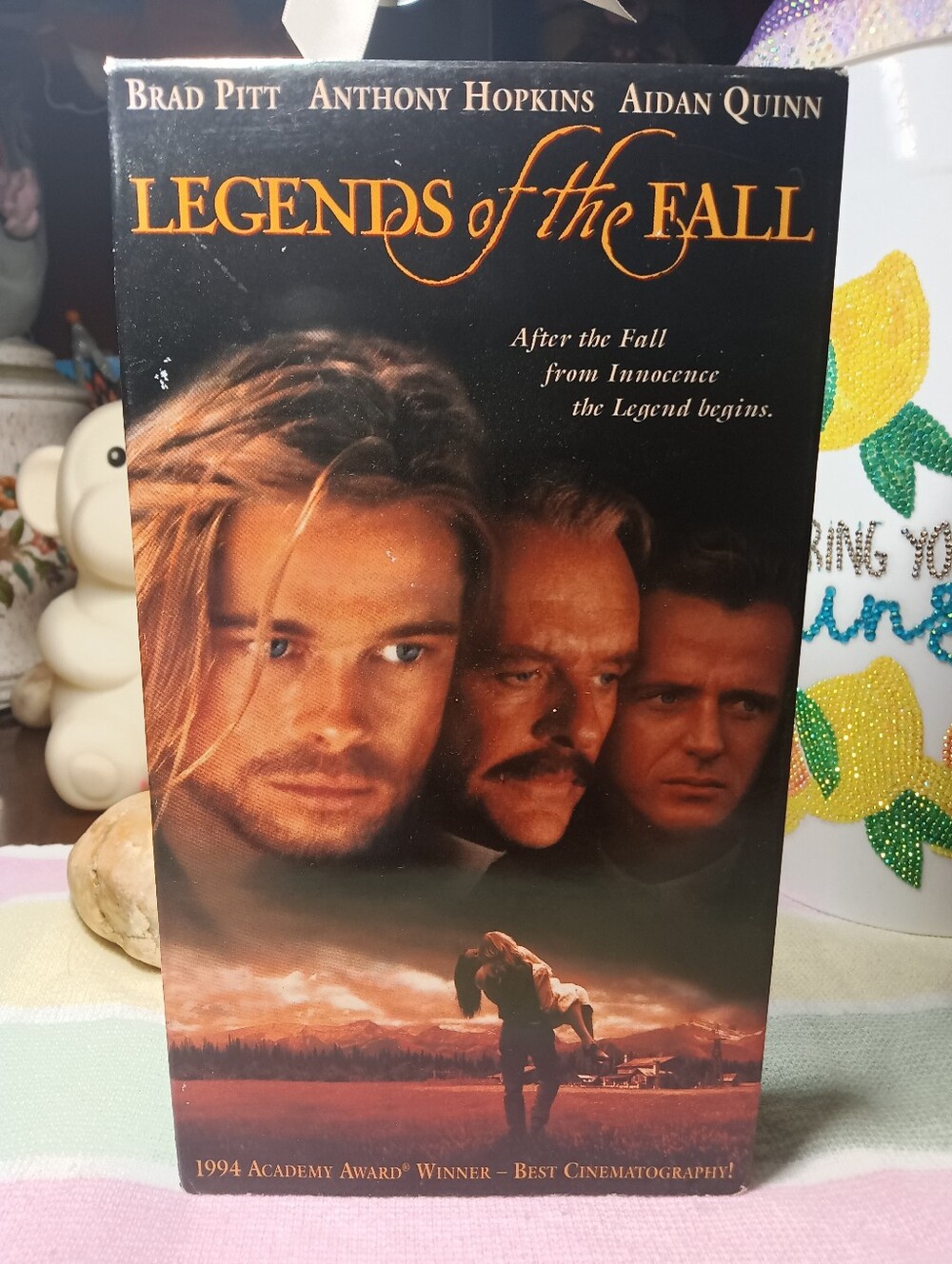 Legends of the Fall VHS 1995 Brad. Pitt